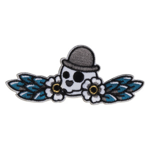 Термоаппликация "Череп с костями 2". Арт 39307