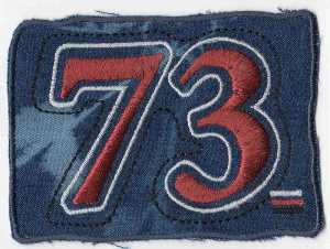 Термоаппликация HKM "73". Арт 33809/1SB