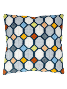 Набор для вышивания подушки "Checkered". Арт PN-0203690