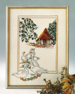 Набор для вышивания "Гуси". Арт 22007