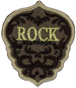 Термоаппликация HKM "Rock". Арт 32697/1SB