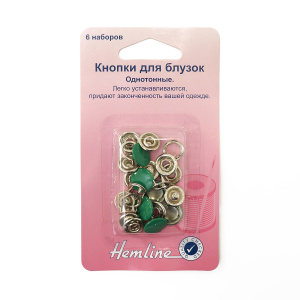 Кнопки для легкой одежды (рубашечные) с цветной шляпкой. Арт 440.EM                  