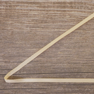 Лента атласная на картонной катушке, цвет золотой. Арт R10103/03