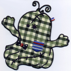 Термоаппликация HKM "Зеленый монстр". Арт 32604/1SB