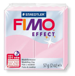 Полимерная глина FIMO "Effect", уп. 57 г, цвет пастельно-розовый. Арт 8020-205