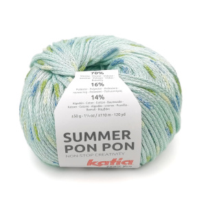 Пряжа Summer Pon Pon, 70% вискоза, 16% полиэстер, 14%  хлопок, 50 г, 110 м. Арт 1359.63