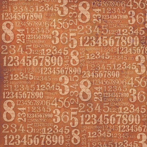 Салфетка рисовая "Цифры". Арт DFT223                  