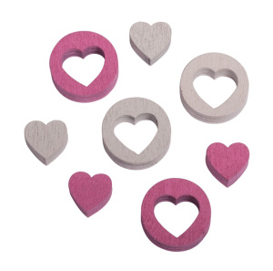 Набор декоративных элементов "Сердечки". Арт 46172000