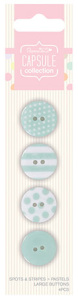 Набор пуговиц Spots & Stripes Pastels. Арт PMA354402               