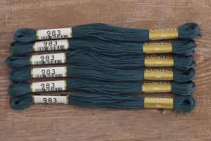 Мулине COSMO однотонный цвет  983       . Арт 25-6/983       