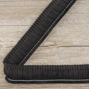 Бахрома декоративная, 30 мм, цвет черный. Арт BT - 30c - col.B-24