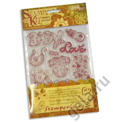 Штамп силиконовый "Бэби" . Арт WTK011                  