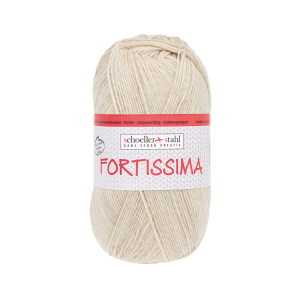 Пряжа Fortissima Socka 4-fach Uni, 75% шерсть, 25% полиамид, 420 м, 100 г. Арт 90038-2073