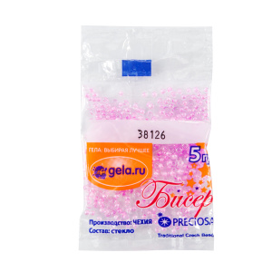 Бисер №10, 5 г., цвет 38126. Арт G 38126