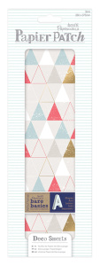 Набор тонкой бумаги для хобби Geometric Neon T, Papier Patch. Арт PMA169319