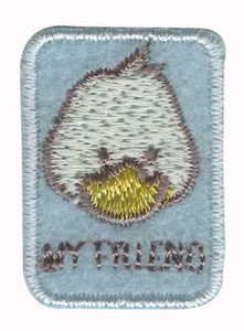 Термоаппликация HKM "Утка". Арт 31252/1SB