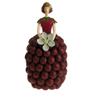 Фигурка декоративная, Blumenmädchen "Ежевика". Арт 850059-550