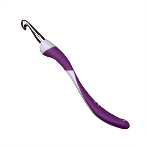 Крючок, вязальный с эргономичной пластиковой ручкой addiSwing №8, 16 см. Арт 140-7/8-16