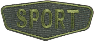Термоаппликация "Спорт (оливковый)". Арт 38630_10