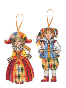 Набор для вышивания на пластиковой канве "Карнавал". Арт 23.001.09