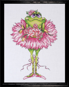 Набор для вышивания "Цветочная лягушка". Арт 2756