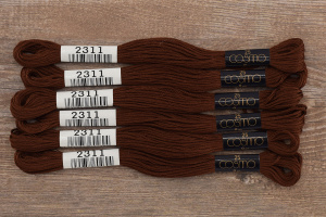 Мулине COSMO однотонный цвет  2311      . Арт 25-6/2311      