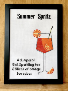 Набор для вышивания "Летние напитки". Арт 2040-1