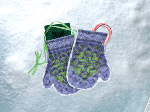 Набор для вышивания "Варежки со звездами". Арт MH191833