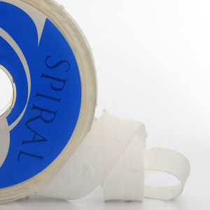 Косая бейка хлопок, 20 мм, 20 м, цвет 03, цвет молочный. Арт 6552-20мм-03