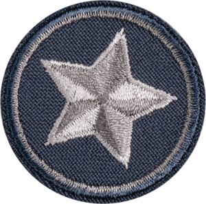 Термоаппликация "Звезда в круге". Арт 43114