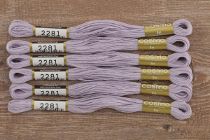 Мулине COSMO однотонный цвет  2281      . Арт 25-6/2281      