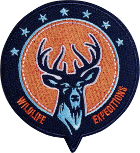 Термоаппликация "Экспедиции по дикой природе". Арт 43085