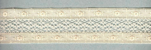Шитьё с мерсеризованным кружевом, 50 мм, цвет сливочный. Арт T116/02