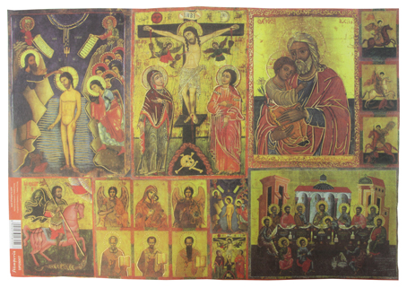 Карта для декупажа "Иконостас". Арт DFGS007