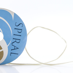 Шнур атласный мини-рулон, 1,5 мм, 4,5 м, цвет 56, шампань. Арт P00470-1,5мм-56         