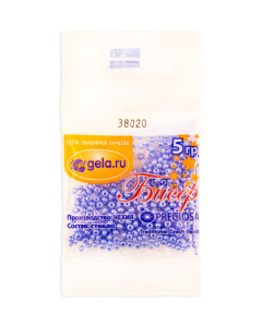 Бисер №10, 5 г., цвет 38020. Арт G 38020