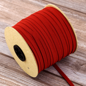 Резинка 6,6 мм, цвет темно-красный. Арт 851113010L8506