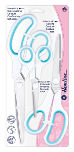 Набор ножниц для шитья и хобби, 25 см, 21,5 см, 14 см. Арт 4806