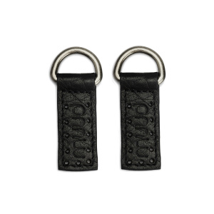 Пришивной-декоративный элемент "Caisa (pair)" Black. Арт QB-4463/Black