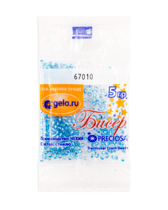 Бисер №10, 5 г., цвет 67010. Арт G 67010