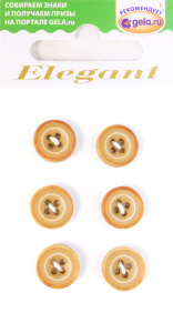 Пуговицы ELEGANT. Арт 13235-11-01324/6