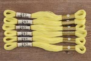 Мулине COSMO однотонный цвет  297       . Арт 25-6/297       