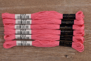 Мулине COSMO однотонный цвет  203       . Арт 25-6/203       