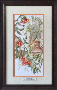 Вышитая картина "В сосновом бору". Арт Модель 04.011.03