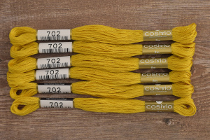 Мулине COSMO однотонный цвет  702       . Арт 25-6/702       