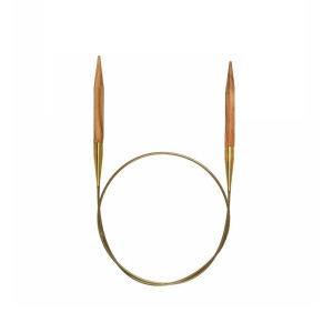 Спицы круговые из оливкового дерева, addiNature Short №4, 80 см . Арт 574-7/4-80