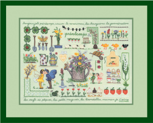 Набор для вышивания: "PRINTEMPS" (Весна). Арт 1135