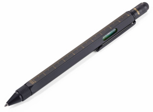 Ручка шариковая TROIKA многофункциональная "CONSTRUCTION". Арт PIP20/BG