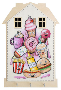 Набор для создания ключницы "Вкусняшки". Арт 22.002.06