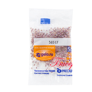 Бисер №10, 5 г., цвет 58517. Арт G 58517